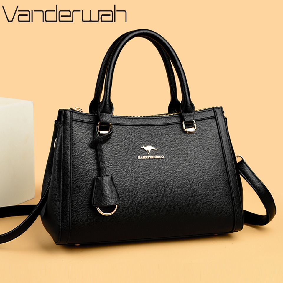 Leatherwork Letters - Bolsa Transversal de Ombro em Couro
