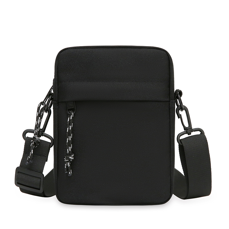 Leatherwork Letters - Simples casual mini crossbody saco de