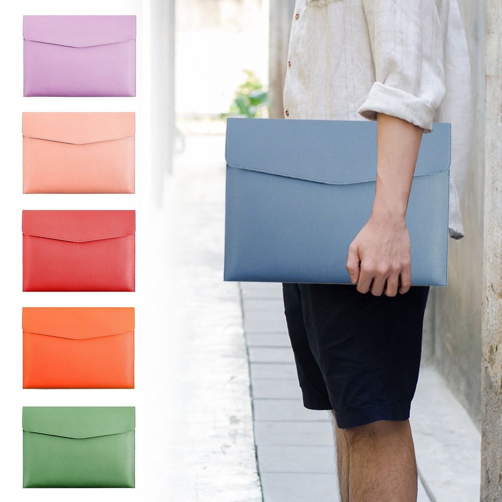 Leather Work Folder - Pasta de arquivo de couro para