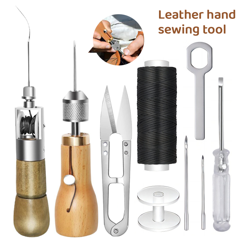 Leatherwork Thread - 8 pçs/set diy linha de costura
