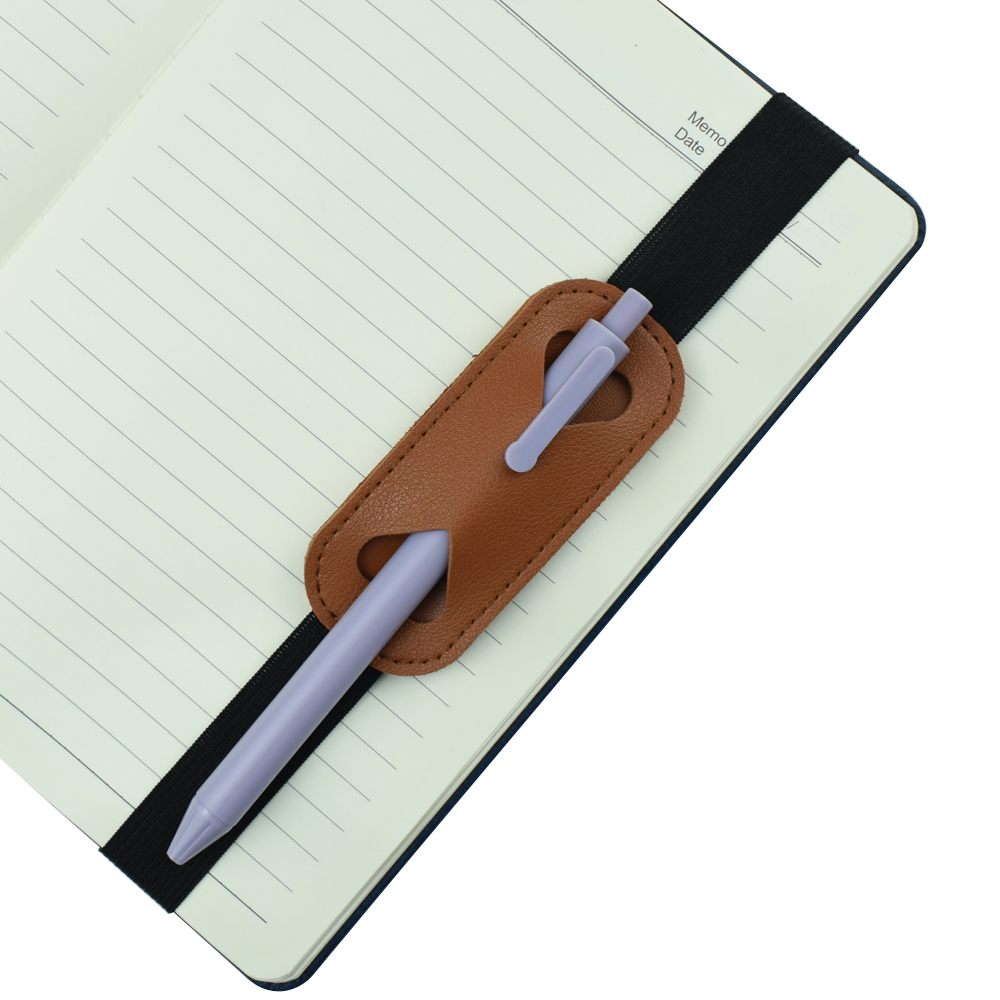 Faixa elástica de suporte de c - Leather Work Notebook avaliação e preço