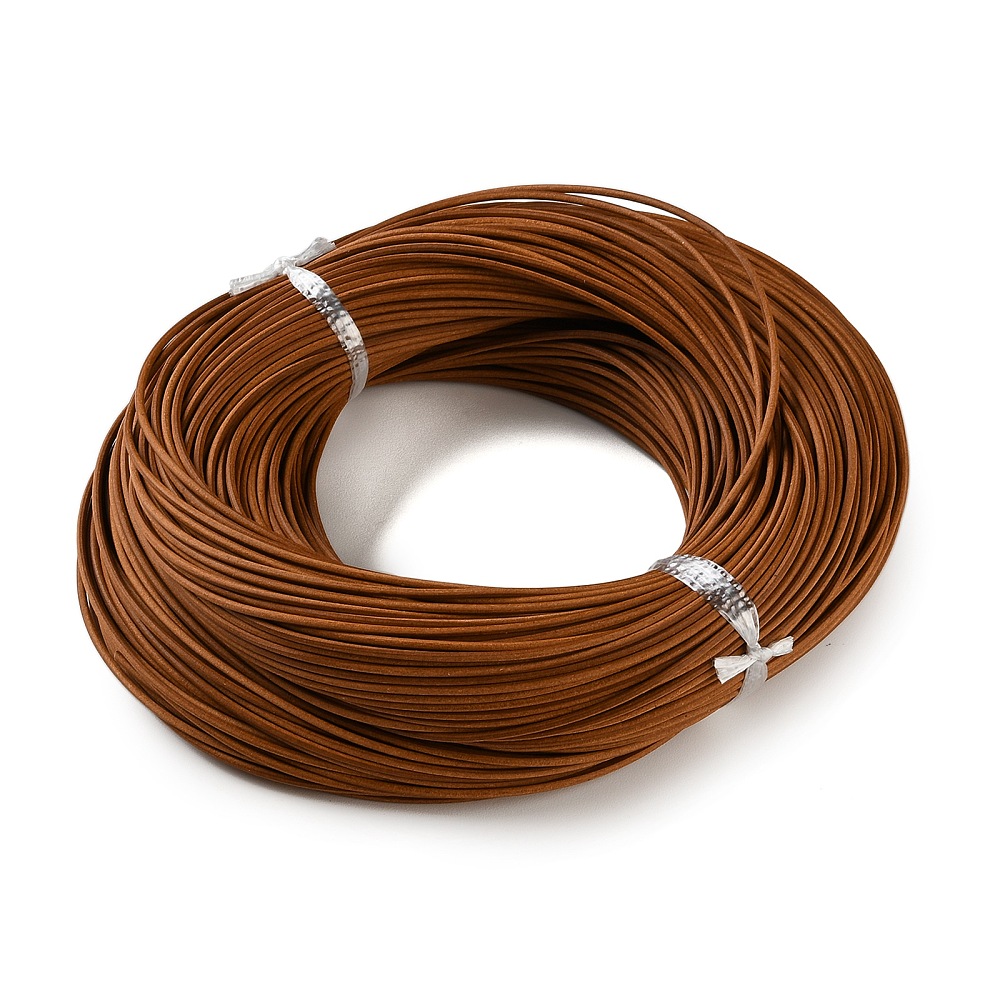 Corda de couro bovino redonda  - Leatherwork Diy avaliação e preço