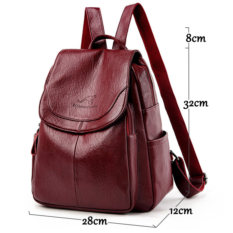 9 cores mulheres mochilas de c - Leatherwork Letters avaliação e preço