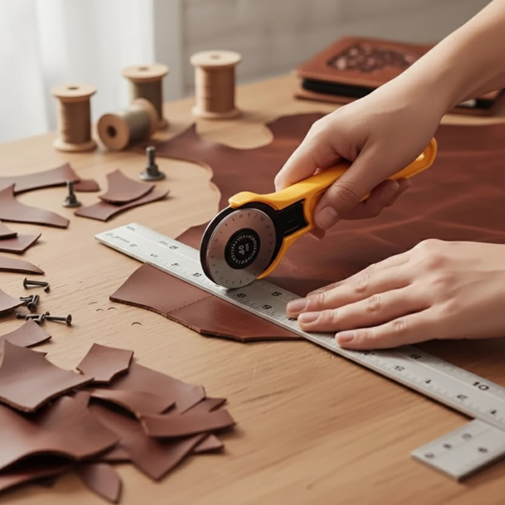 Cortador de tecido rotativo 45 - Leatherwork Diy avaliação e preço