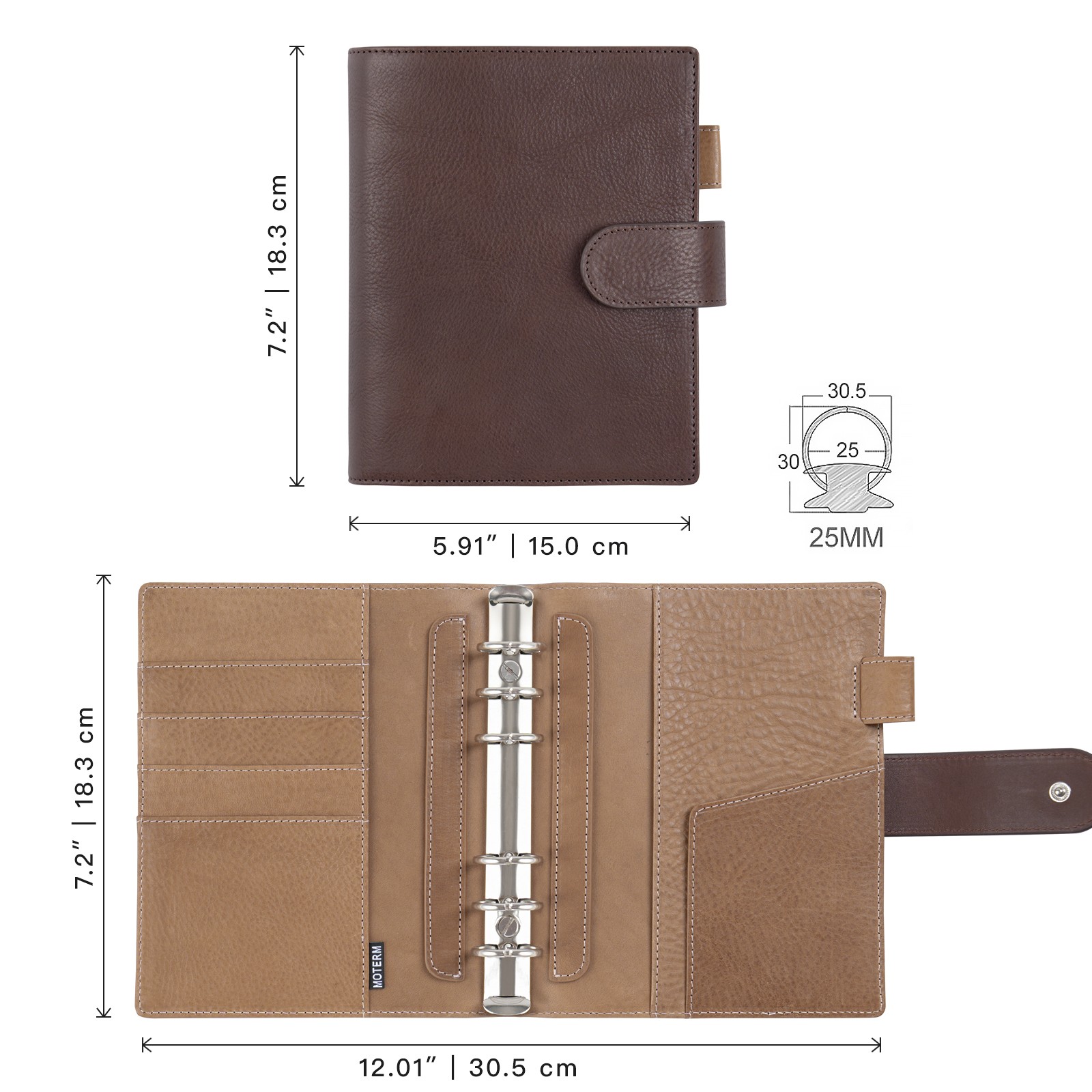 Moterm franklin covey tamanho  - Leather Work Notebook avaliação e preço