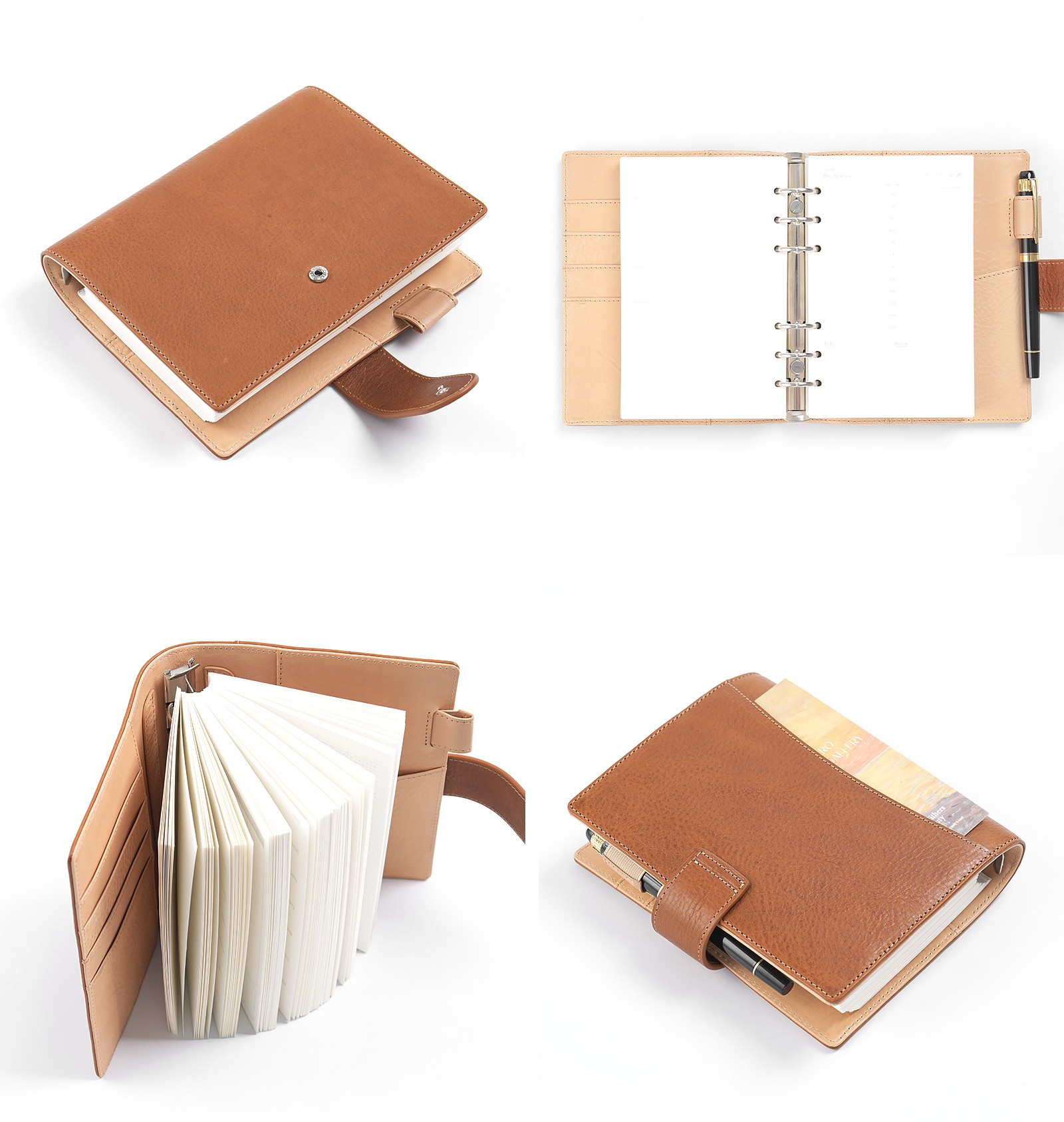 Moterm franklin covey tamanho  - Leather Work Notebook avaliação e preço