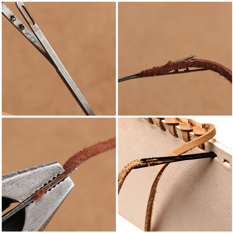 Agulha de corda de couro, cour - Leatherwork Thread avaliação e preço