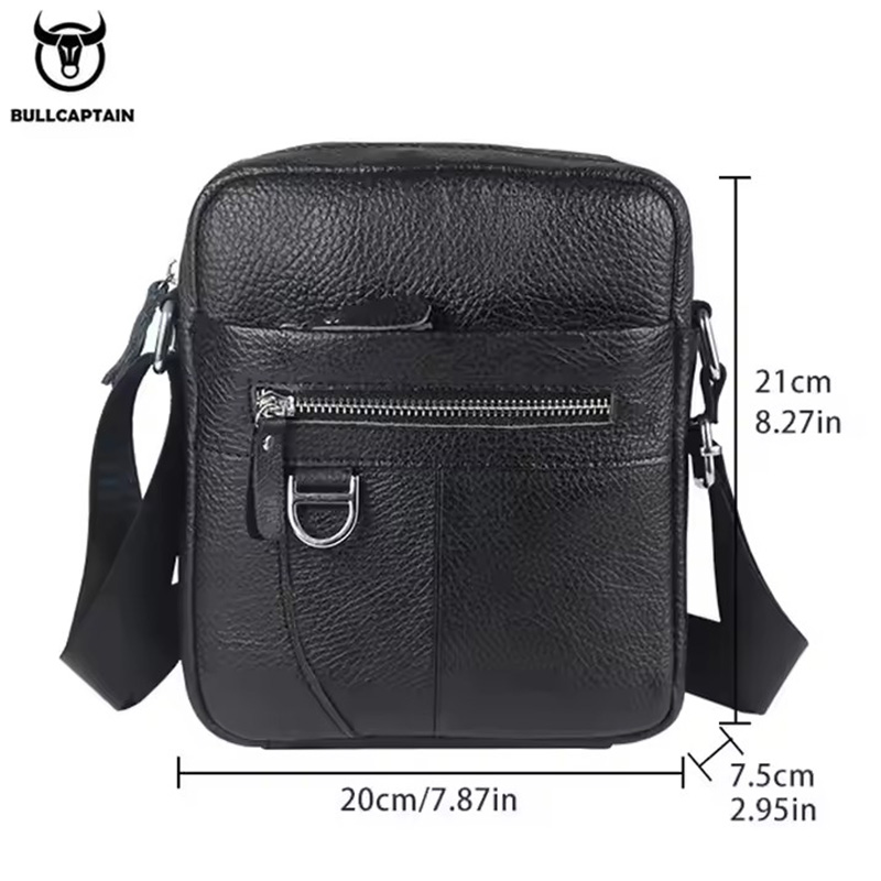 Bullcaptain bolsa mensageiro d - Leatherwork Letters avaliação e preço