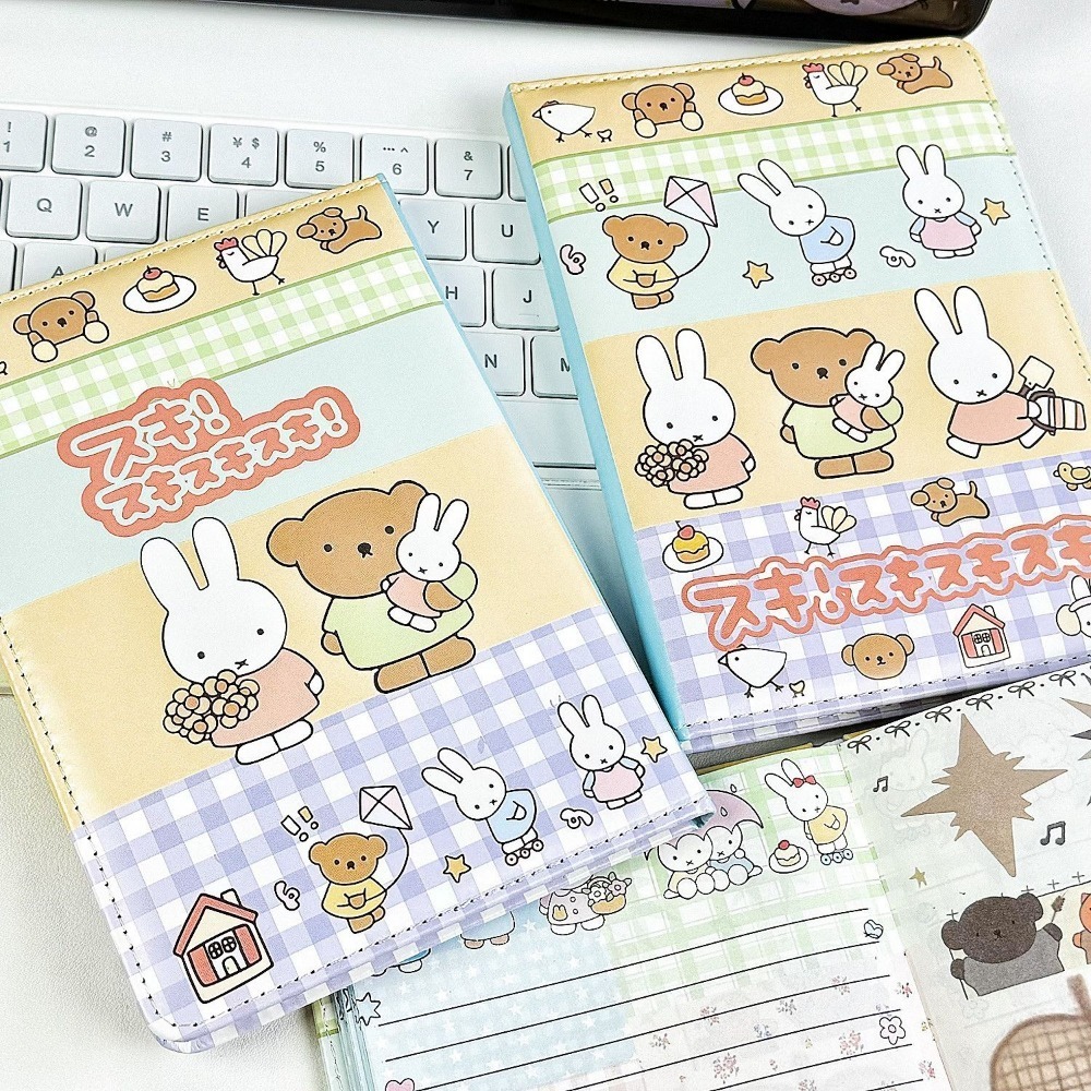 Caderno de Colagem Miffy Rabbi - Leather Work Notebook avaliação e preço