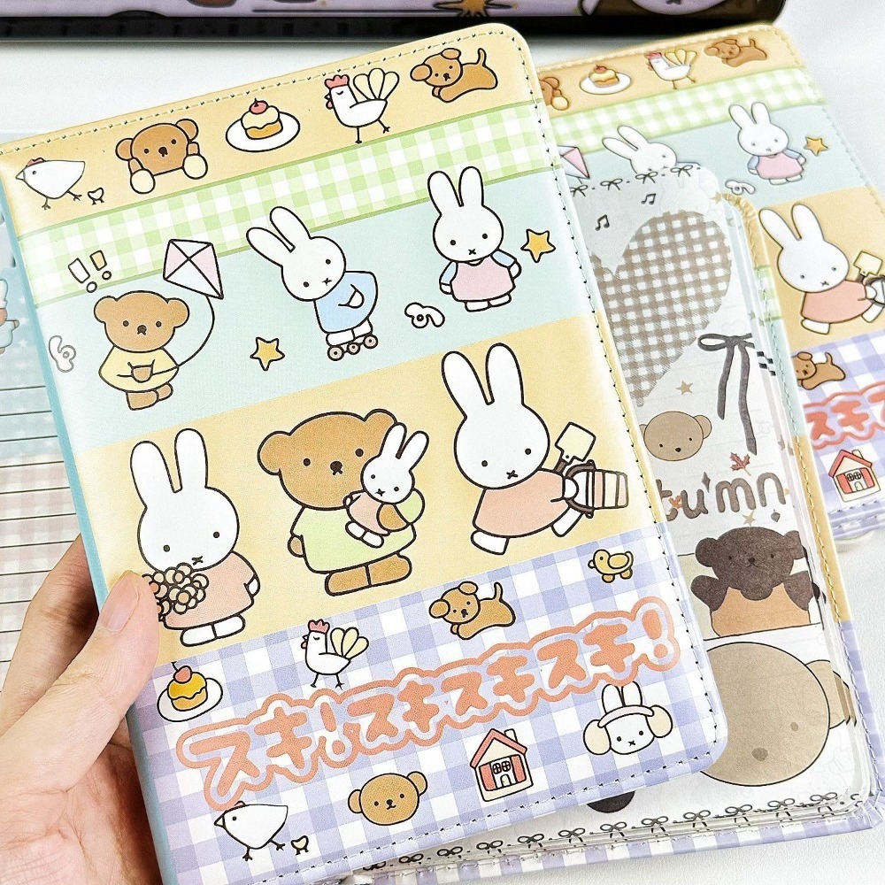 Caderno de Colagem Miffy Rabbi - Leather Work Notebook avaliação e preço