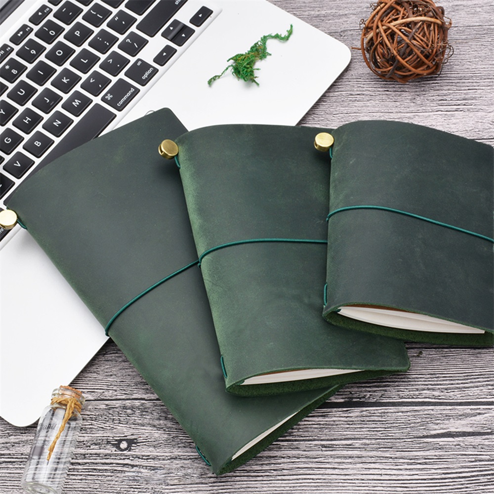 Caderno de viagem de couro gen - Leather Work Notebook avaliação e preço
