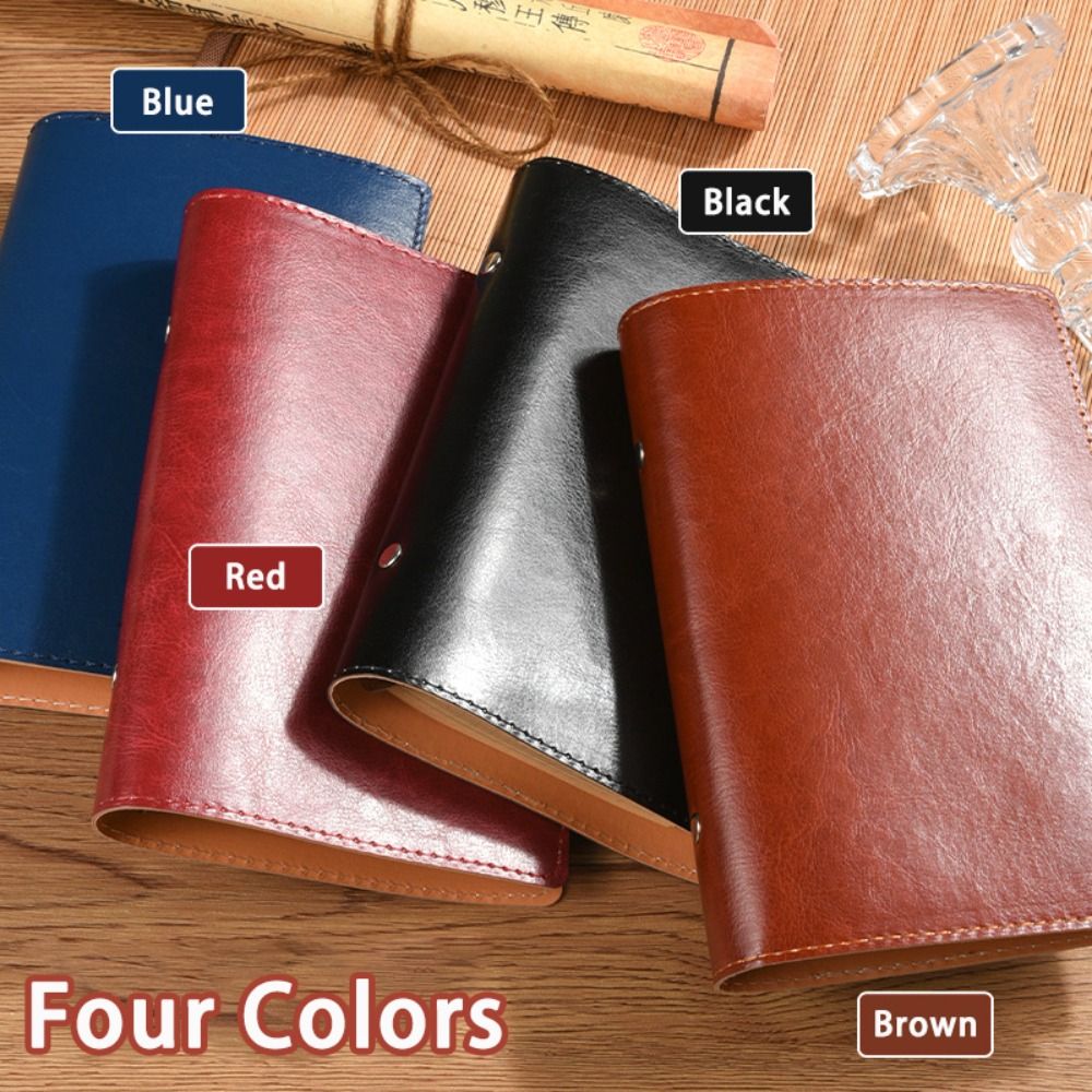 Novo Caderno A5/A6 com Folhas  - Leather Work Notebook avaliação e preço