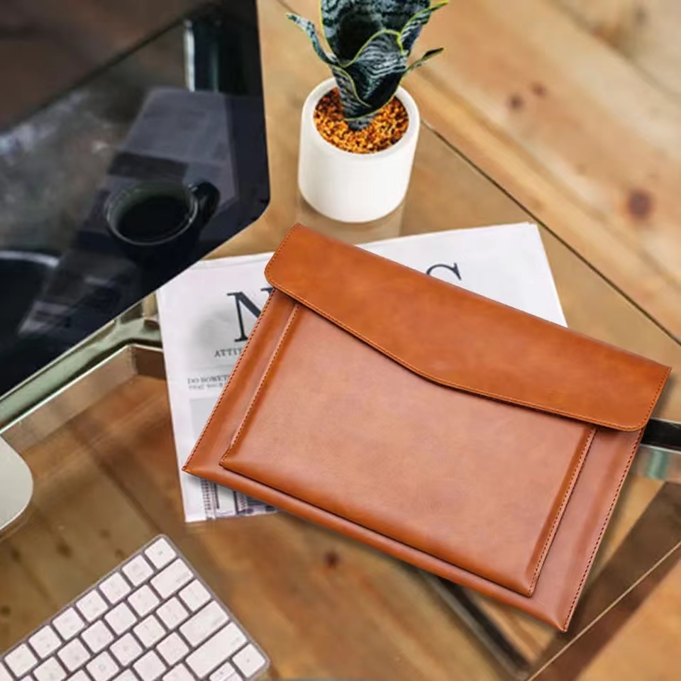 Waterproof A4 couro documento  - Leather Work Folder avaliação e preço
