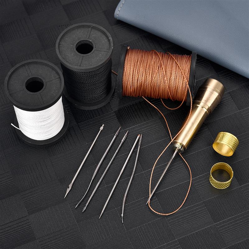 Kit de costura de couro furado - Leatherwork Thread avaliação e preço