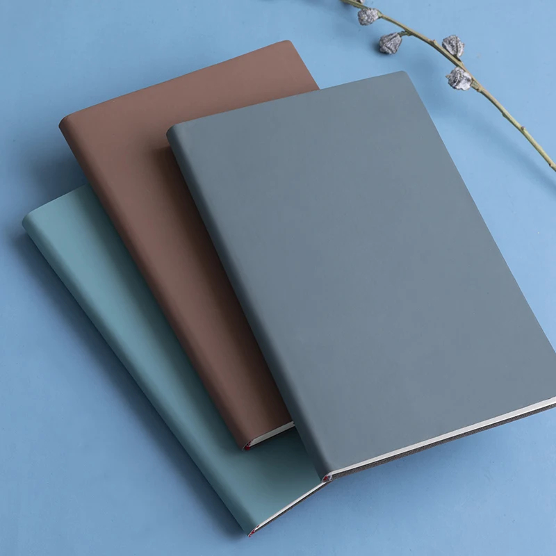Caderno de Couro Macio A5 com  - Leather Work Notebook avaliação e preço