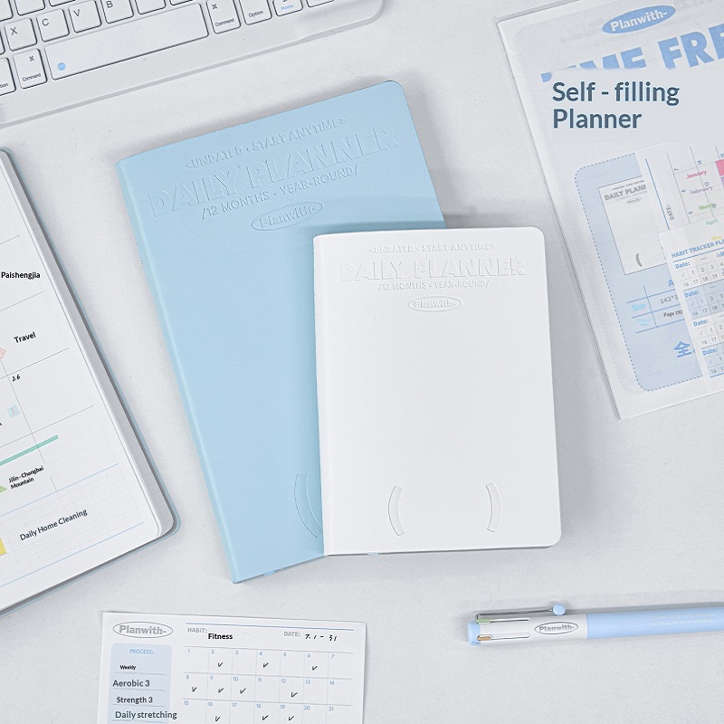 Planejador Anual Auto-datado P - Leather Work Notebook avaliação e preço