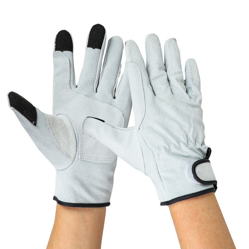 QIANGLEAF-Luvas De Trabalho De - Leatherwork Products avaliação e preço