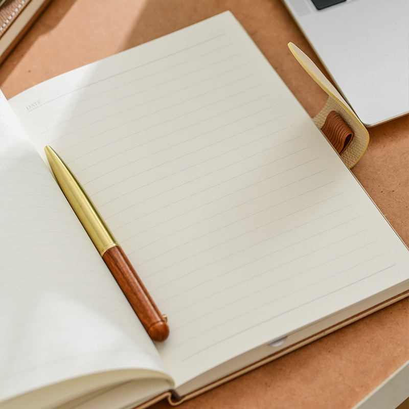 Caderno A5 com Capa de PU Grav - Leather Work Notebook avaliação e preço