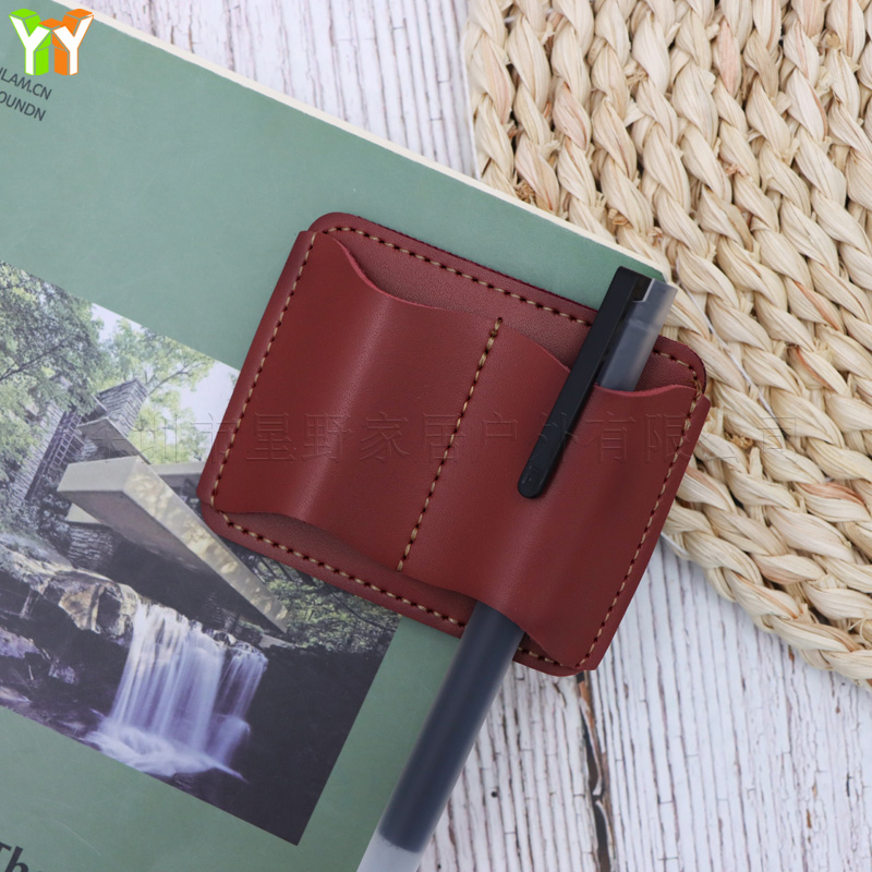 Suporte de caneta portátil em  - Leather Work Notebook avaliação e preço