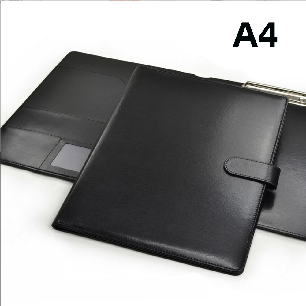 Pasta de conferência a4, pasta - Leather Work Folder avaliação e preço