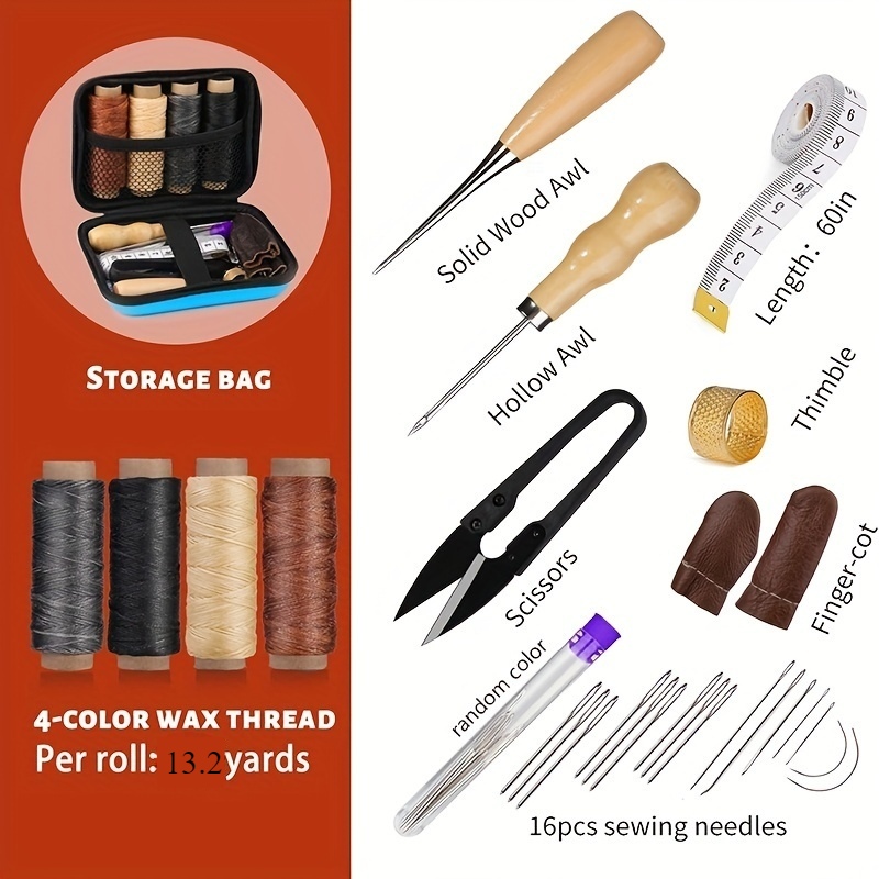 [Kit de trabalho de couro] Kit - Leatherwork Thread avaliação e preço