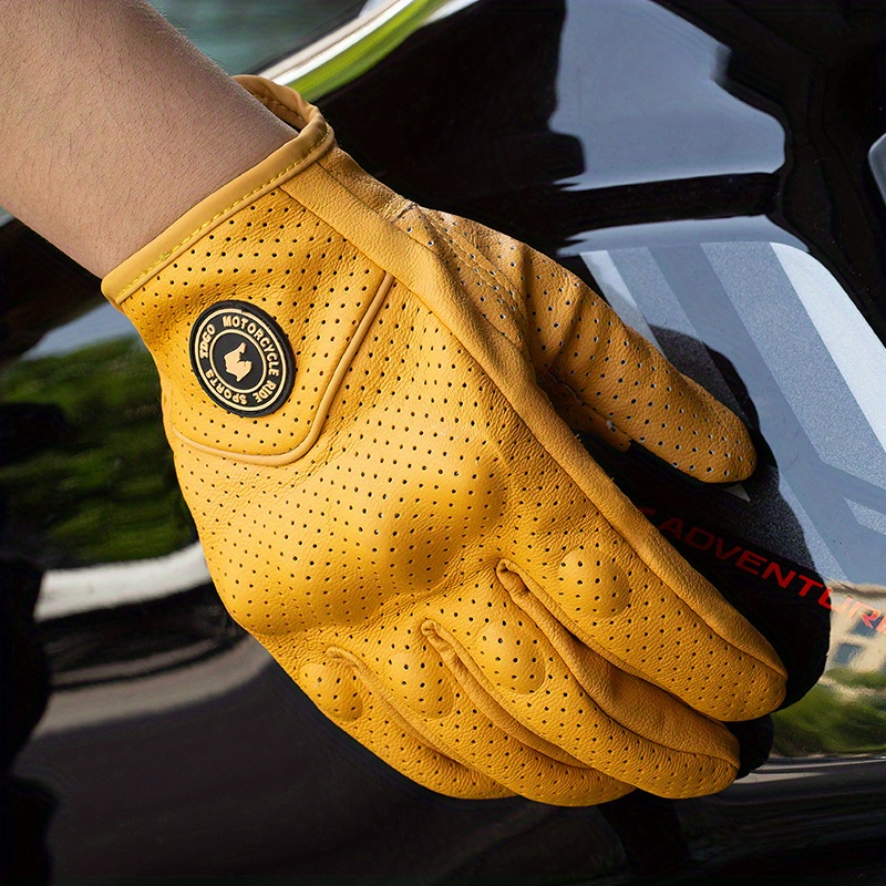 Luvas de Motocicleta à Prova d - Leather Work Winter Gloves avaliação e preço