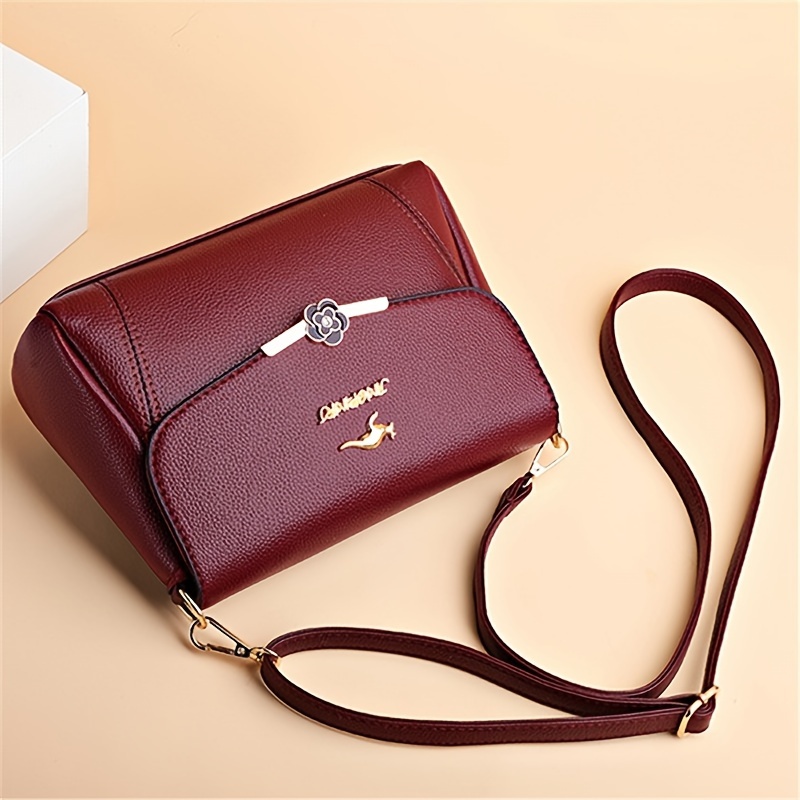 Bolsa de ombro de grande capac - Leatherwork Letters avaliação e preço
