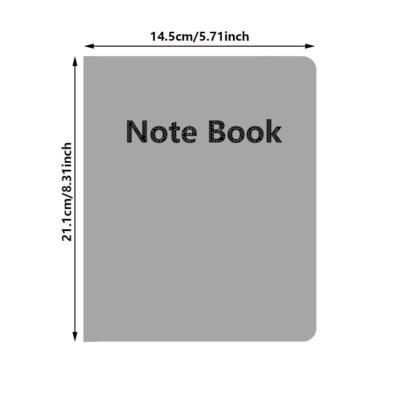 Caderno Personalizado A5 com M - Leather Work Notebook avaliação e preço