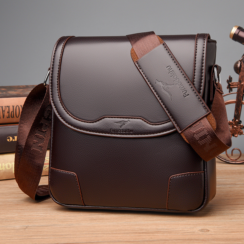 Marca de luxo dos homens sacos - Leatherwork Letters avaliação e preço