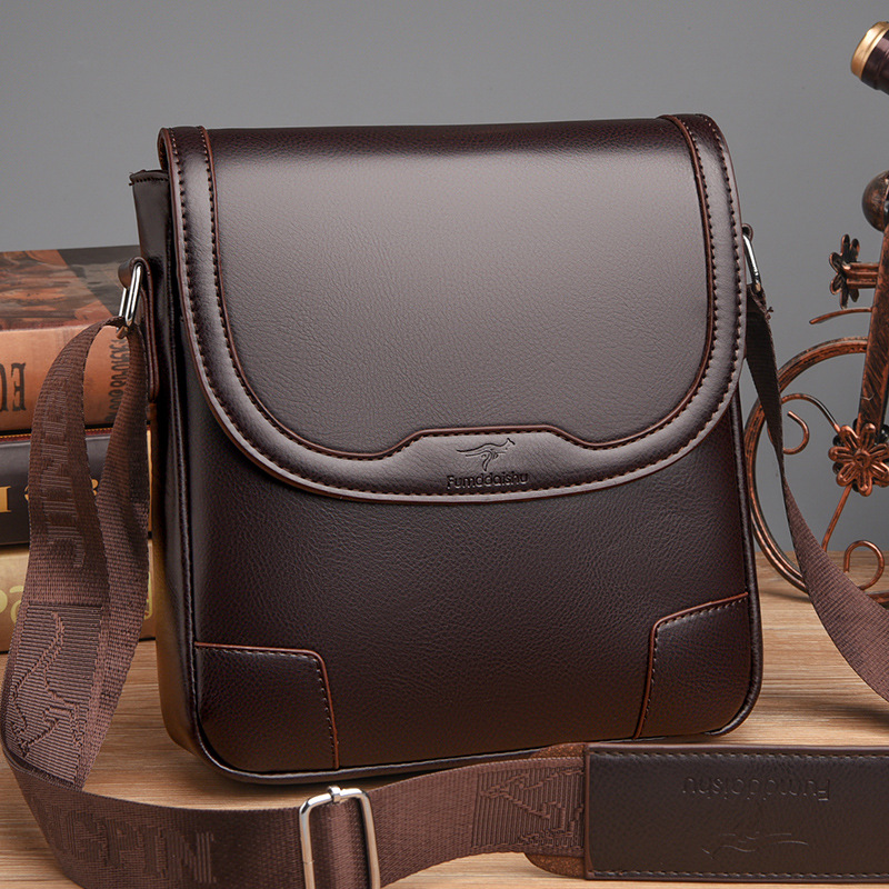 Marca de luxo dos homens sacos - Leatherwork Letters avaliação e preço