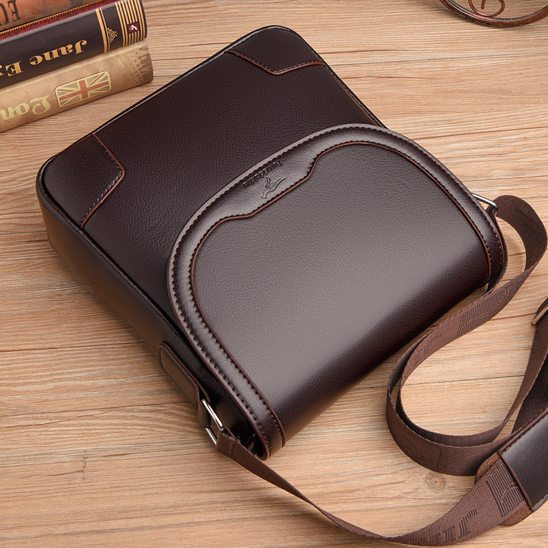 Marca de luxo dos homens sacos - Leatherwork Letters avaliação e preço