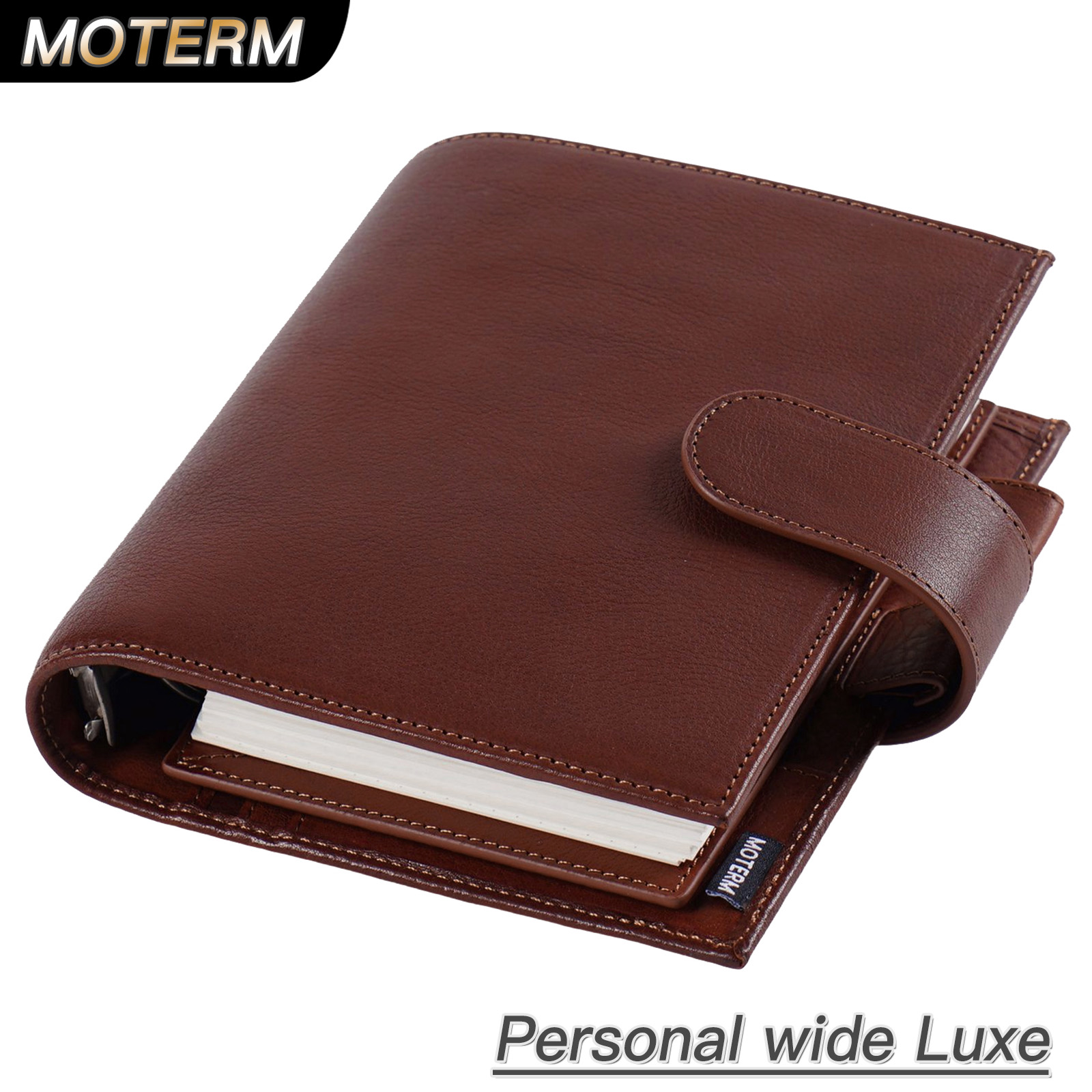 Moterm-Full Grain Vegetal Bron - Leather Work Notebook avaliação e preço
