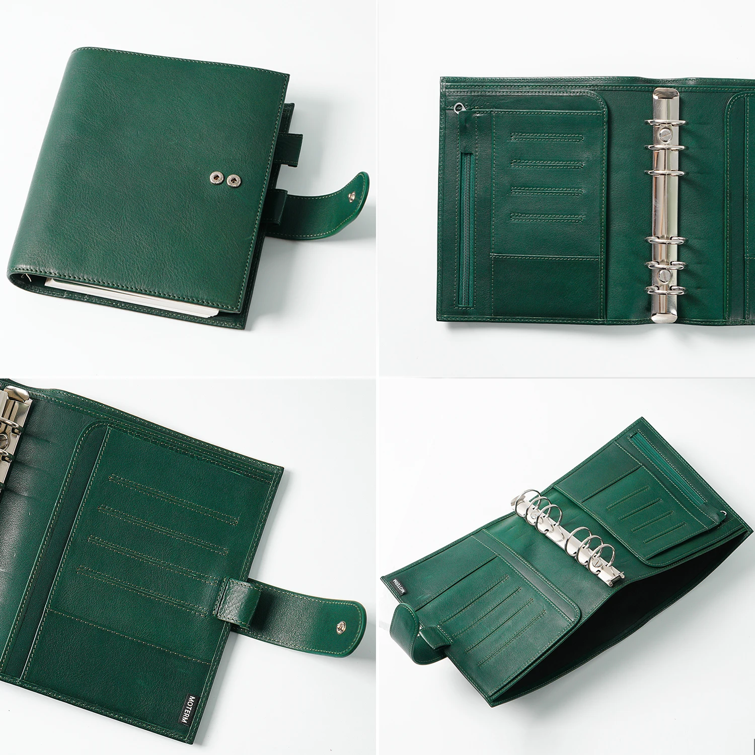 Moterm-Full Grain Vegetal Bron - Leather Work Notebook avaliação e preço