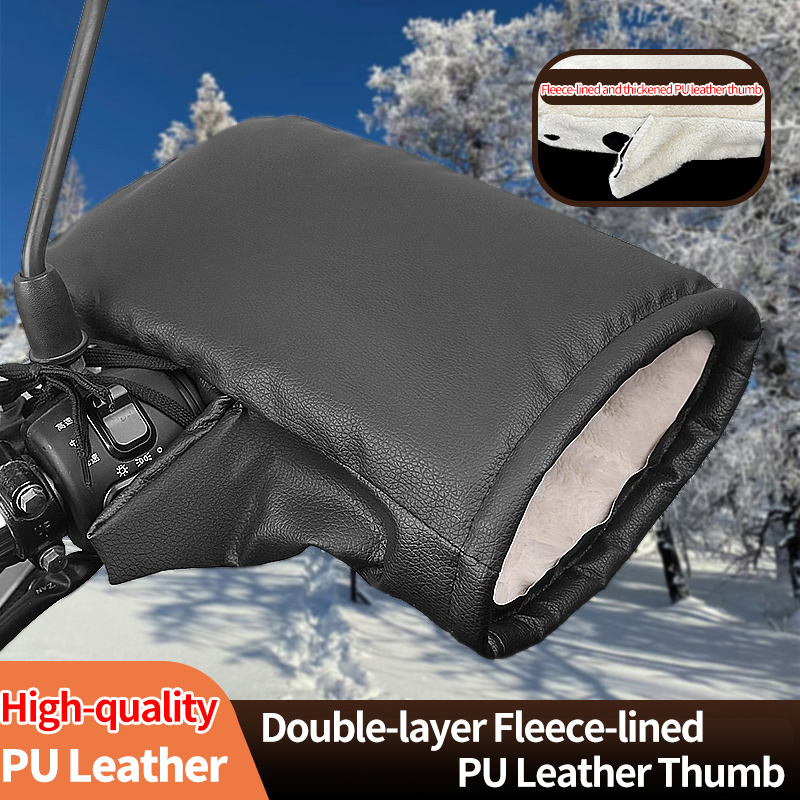 2 pçs inverno luvas de bicicle - Leather Work Winter Gloves avaliação e preço