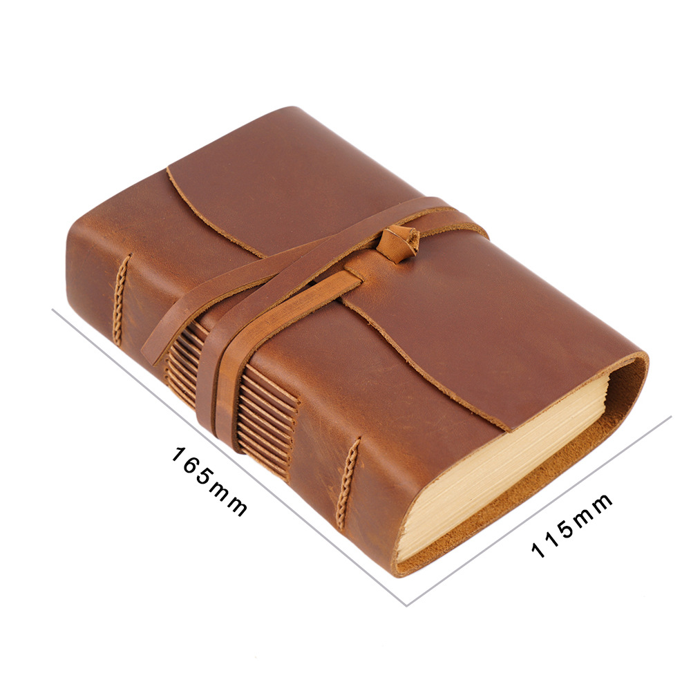 Caderno de couro feito à mão m - Leather Work Notebook avaliação e preço